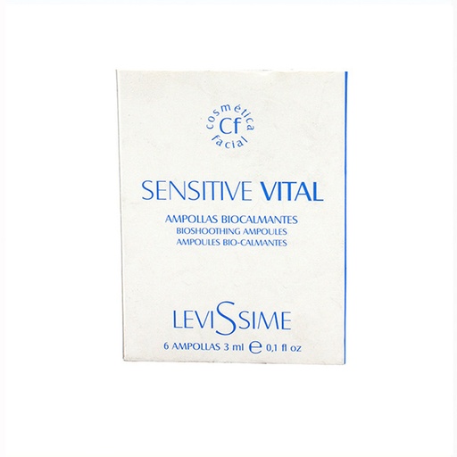 Levissime Sensitive Vital Ampollas para el Rostro 6x3 ml