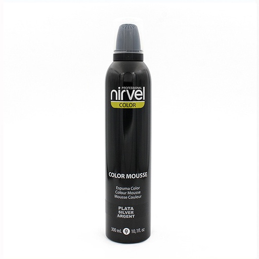 Nirvel Color Mousse Espuma de Color Plata 300 ml