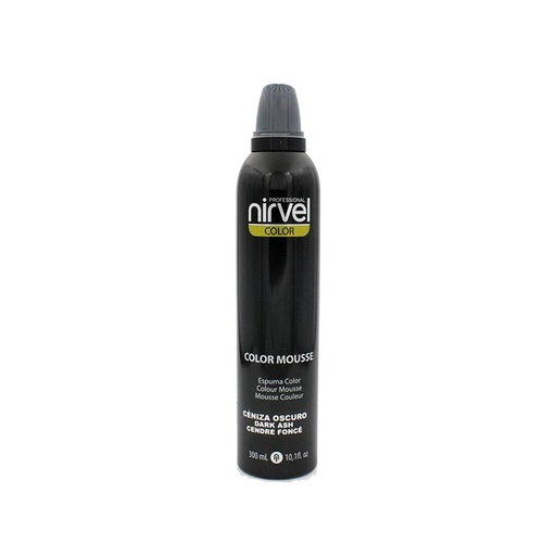 Nirvel Color Mousse Espuma de Color Ceniza Oscuro 300 ml