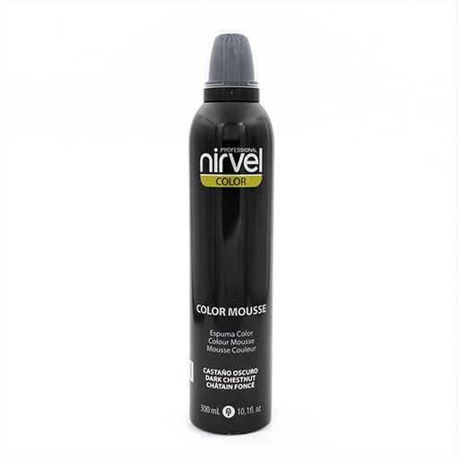 Nirvel Color Mousse Espuma de Color Castaño Oscuro 300 ml