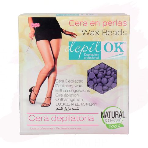 Depil-Ok Cera Depilatoria en Perlas Lavanda 1000 gr