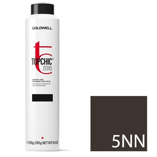 Goldwell Topchic Zero Tinte en Depósito 5NN - Castaño Claro Extra 250 ml