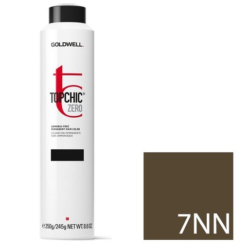 Goldwell Topchic Zero Tinte en Depósito 7NN - Rubio Medio Extra 250 ml