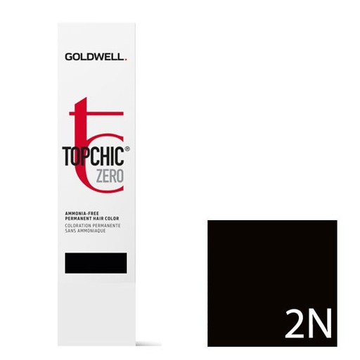 Goldwell Topchic Zero Tinte en Tubo 2N - Negro 60 ml