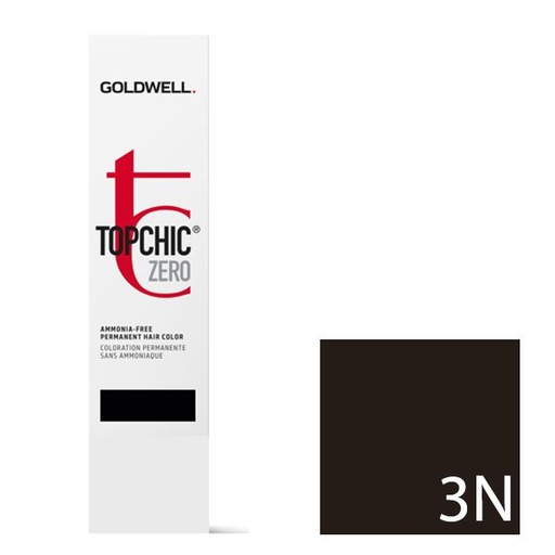 Goldwell Topchic Zero Tinte en Tubo 3N - Castaño Oscuro 60 ml