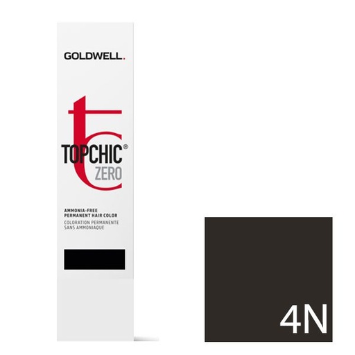 Goldwell Topchic Zero Tinte en Tubo 4N - Castaño Medio 60 ml