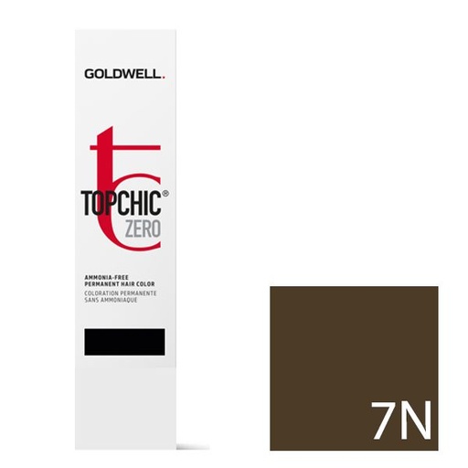 Goldwell Topchic Zero Tinte en Tubo 7N - Rubio Medio 60 ml