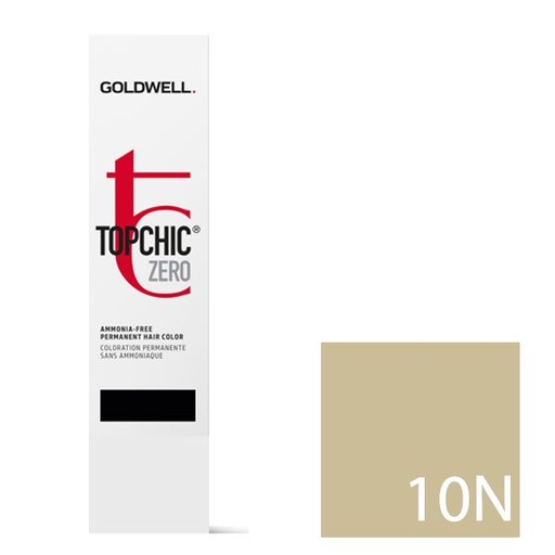 Goldwell Topchic Zero Tinte en Tubo 10N - Rubio Extra Claro 60 ml