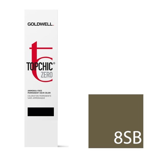 Goldwell Topchic Zero Tinte en Tubo 8SB - Rubio Irisado 60 ml