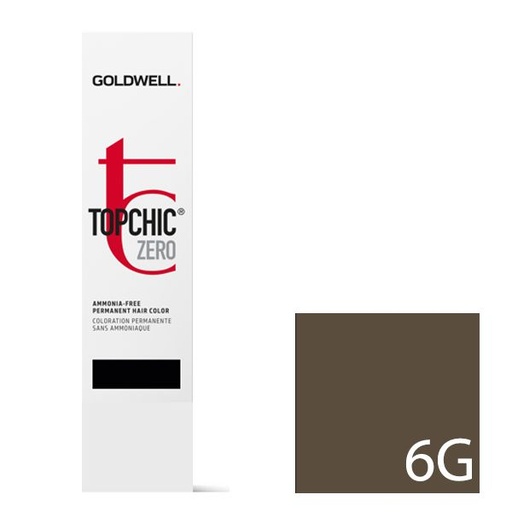 Goldwell Topchic Zero Tinte en Tubo 6G - Rubio Oscuro Dorado 60 ml