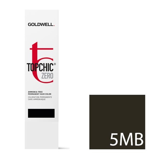 Goldwell Topchic Zero Tinte en Tubo 5MB - Castaño Claro Mate 60 ml