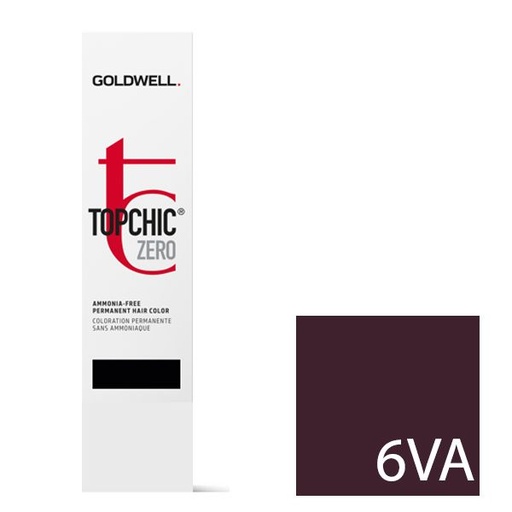 Goldwell Topchic Zero Tinte en Tubo 6VA - Rubio Oscuro Violeta Ceniza 60 ml