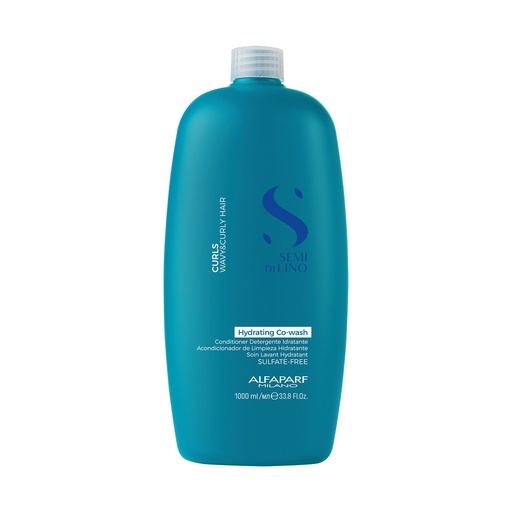 Alfaparf Semi di Lino Curls Co-Wash Acondicionador Hidratante para Rizos 1000 ml