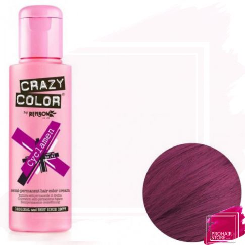 Crazy Color Tinte Semipermanente 41 - Cyclamen 100 ml