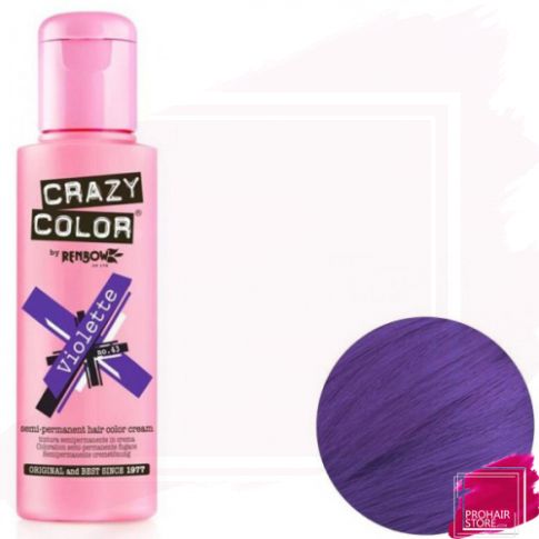 Crazy Color Tinte Semipermanente 43 - Violette 100 ml