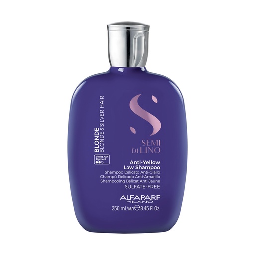 Alfaparf Semi di Lino Blonde Champú Delicado Anti-amarillo Intenso 250 ml