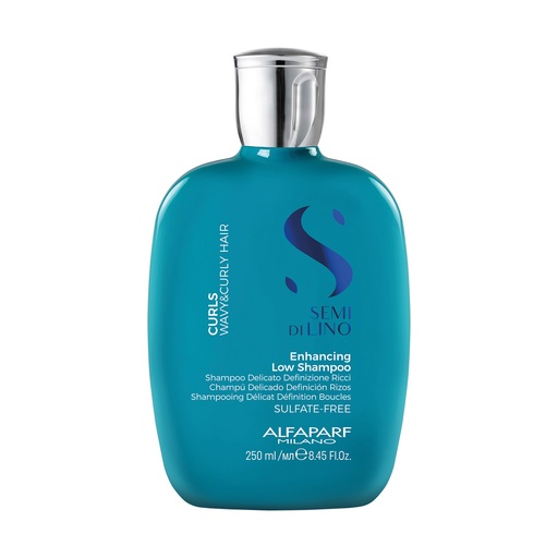 Alfaparf Semi di Lino Curls Champú Delicado para Definición de Rizos 250 ml