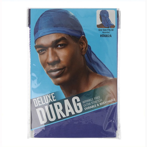 Beauty Town Durag Cool & Sleek Deluxe Asortado Profesional/Lila (Hdu02A)