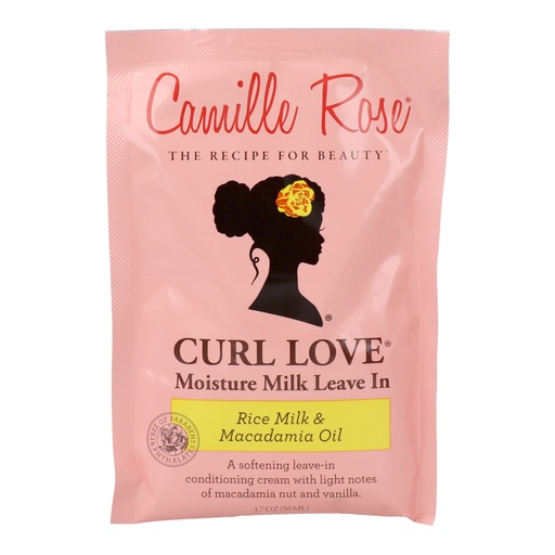 Camille Rose Curl Love Moisture Milk Leave-In Hidratante Sobre 50 ml