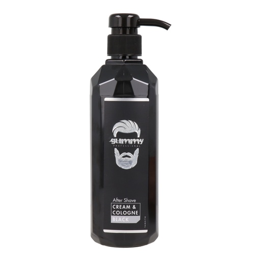 Gummy Black Aftershave Cream & Cologne 400 ml