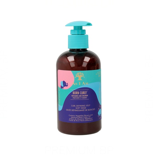 As I Am Born Curly Curl Defining Jelly Gel Definidor Rizos para Niños 240 ml