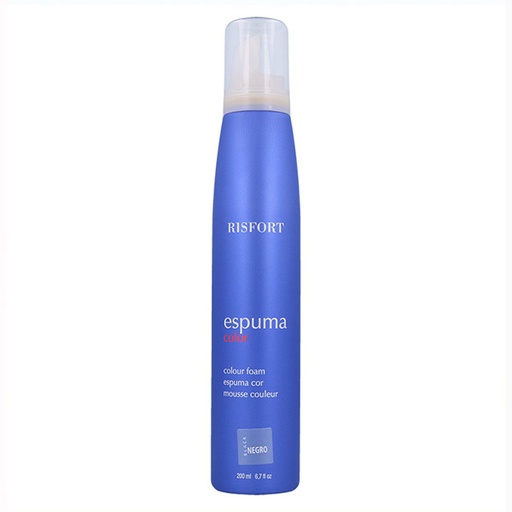 OUTLET Risfort Espuma Color Intensificadora - Negro 200 ml