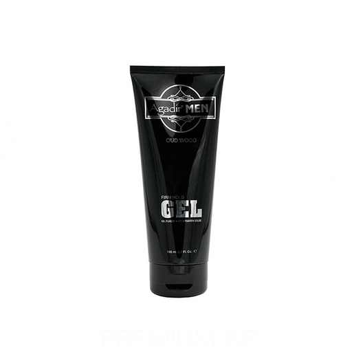 Agadir Men Oud Wood Firm Hold Gel Fijación Fuerte 198 ml