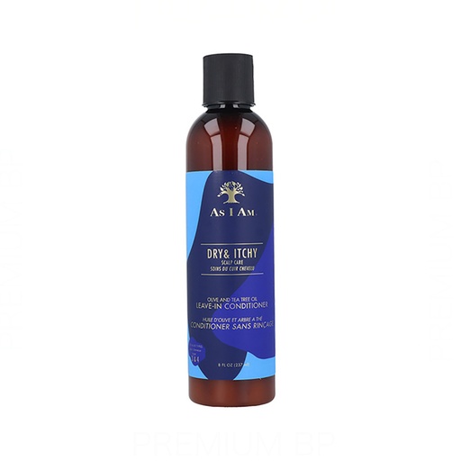 As I Am Dry & Itchy Scalp Care Tea Tree Oil Leave In Calmante 237 ml