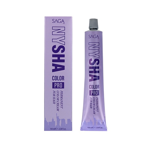 Saga Nysha Color Pro Tinte Permanente 10.0 - Rubio Platino 100 ml