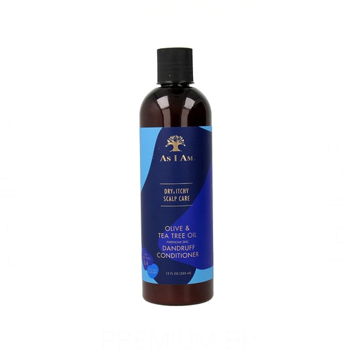 As I Am Dry & Itchy Scalp Care Olive & Tea Tree Oil Dandruff Acondicionador Anticaspa 355 ml