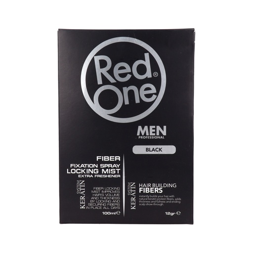 Red One Men Black Fiber Spray Fijador de Fibras Capilares 100 ml