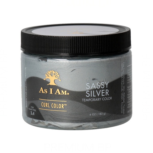 As I Am Curl Color Tinte Semipermanente - Sassy Silver 182 g