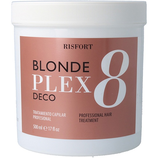 Risfort Blondeplex Deco 8 Polvo Decolorante con Plex hasta 8 tonos 500 g