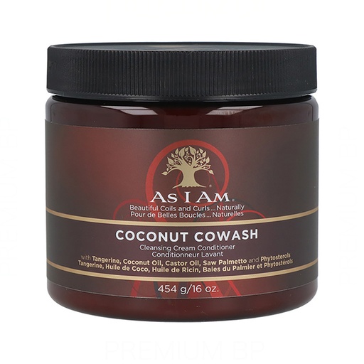 As I Am Coils & Curls Coconut Co-Wash Acondicionador Limpador en Crema 454 g